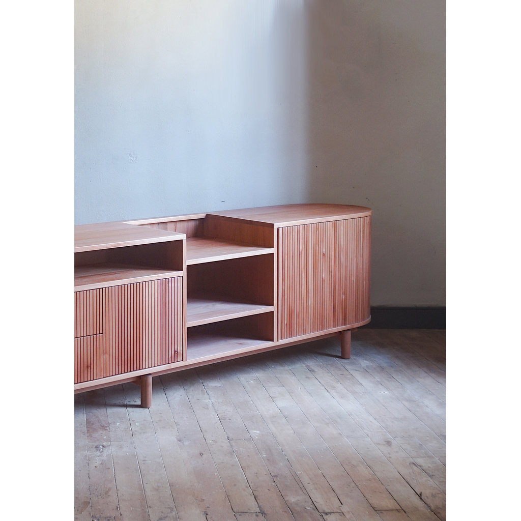 Rack para tocadiscos, equipos y vinilos