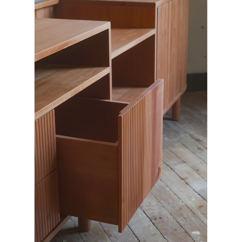 Rack para tocadiscos, equipos y vinilos