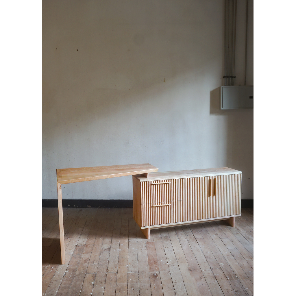 Escritorio + Rack Lenga 