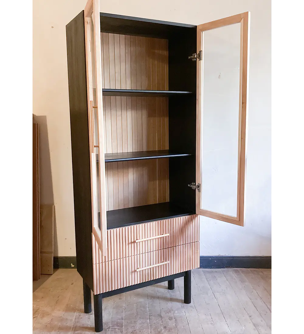 Vitrina Bar Lenga + Negro
