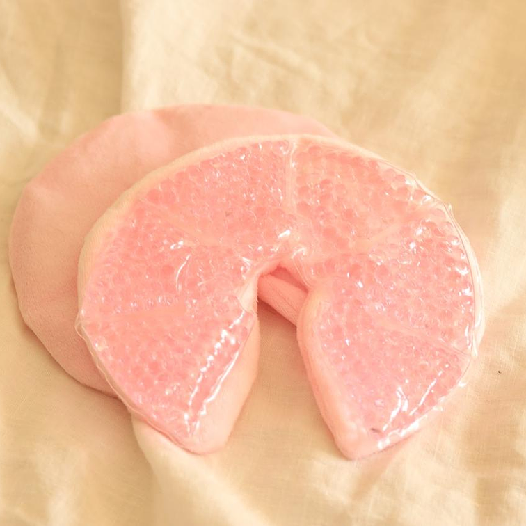Almohadillas Gel de Lactancia Rosada 3