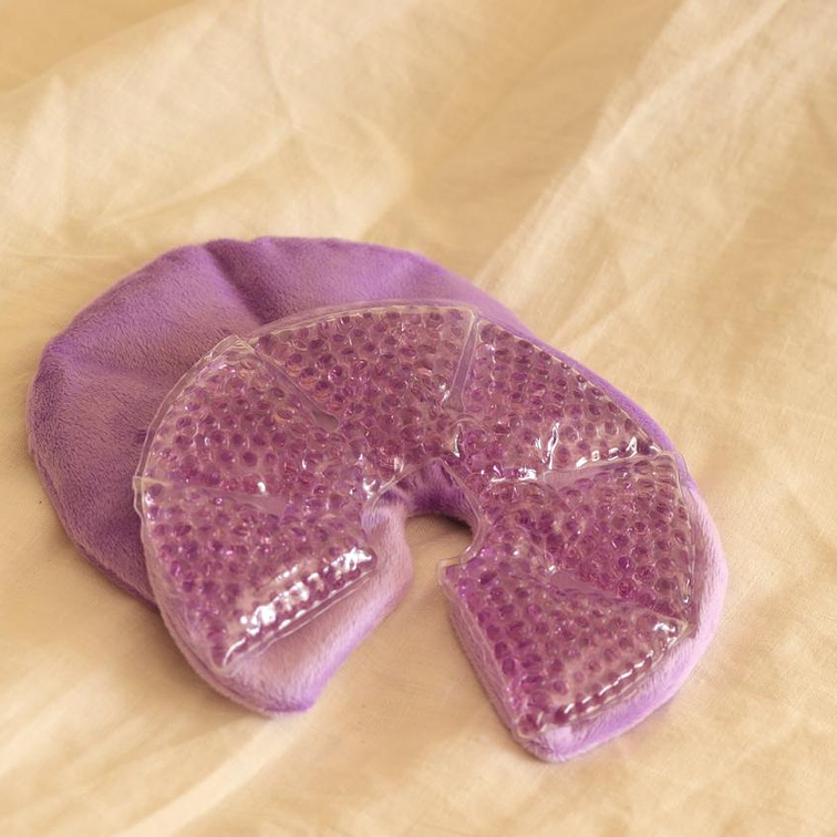 Almohadillas Gel de Lactancia Morada 3