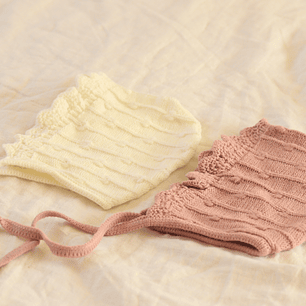 Gorro Niña Tejido Talla  6 meses - 2 años