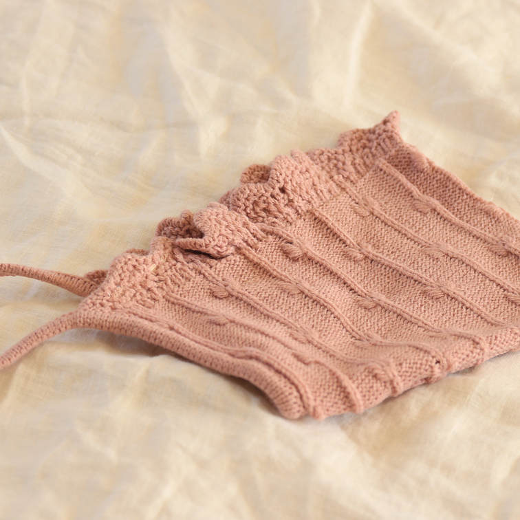 Gorro Niña Tejido Talla  6 meses - 2 años 5