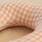 Cojín de Lactancia Cuadros Rosado/Blanco - Miniatura 2