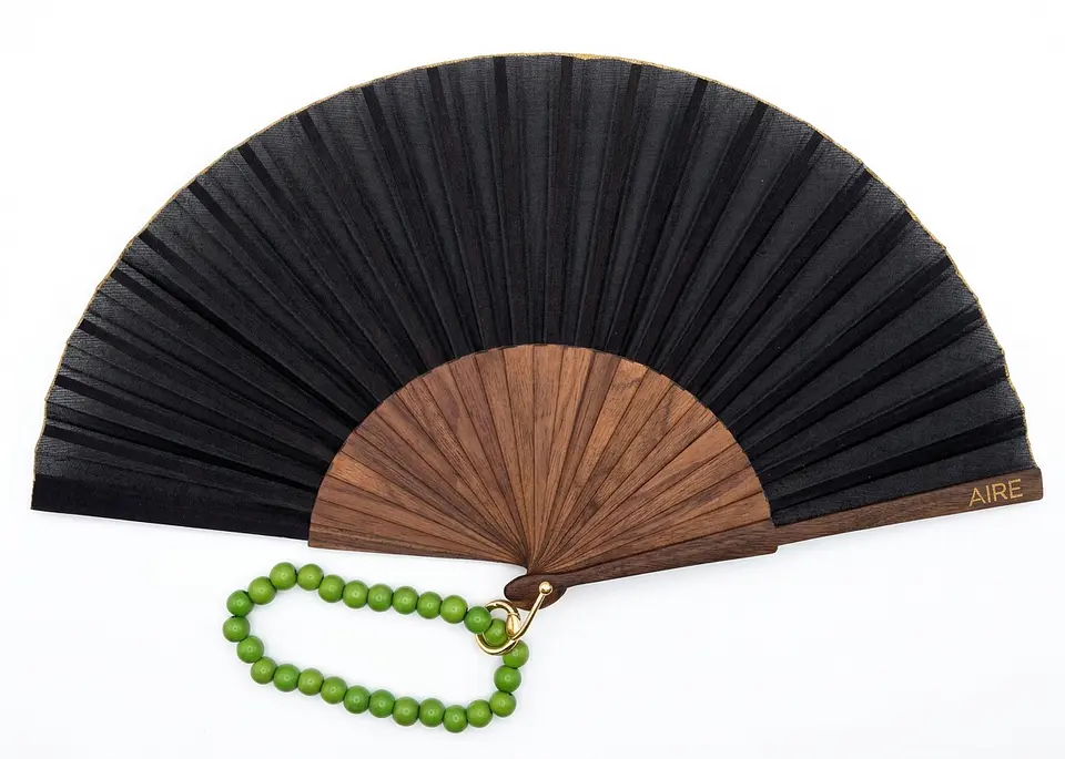 Abanico Negro Absoluto 10