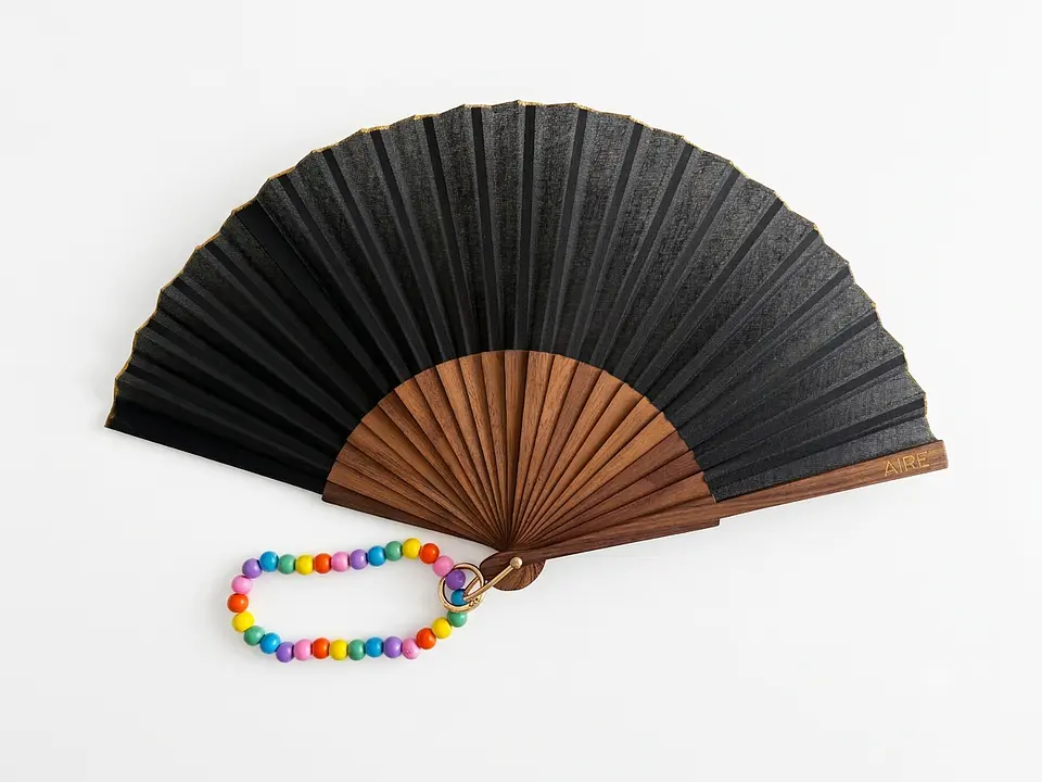 Abanico Negro Absoluto 13