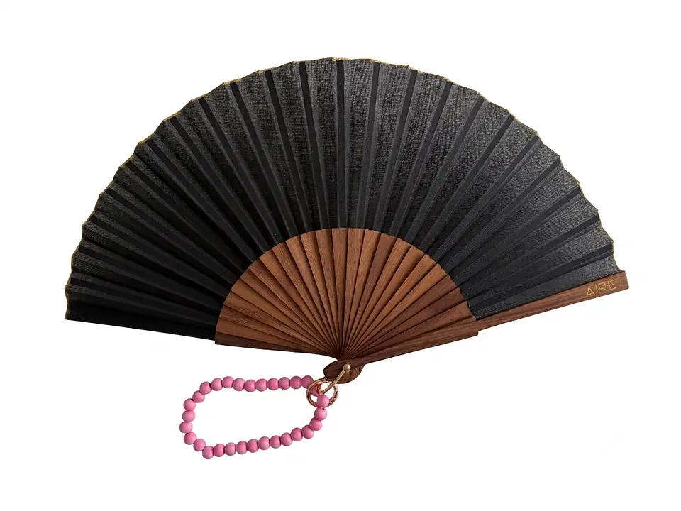 Abanico Negro Absoluto 17