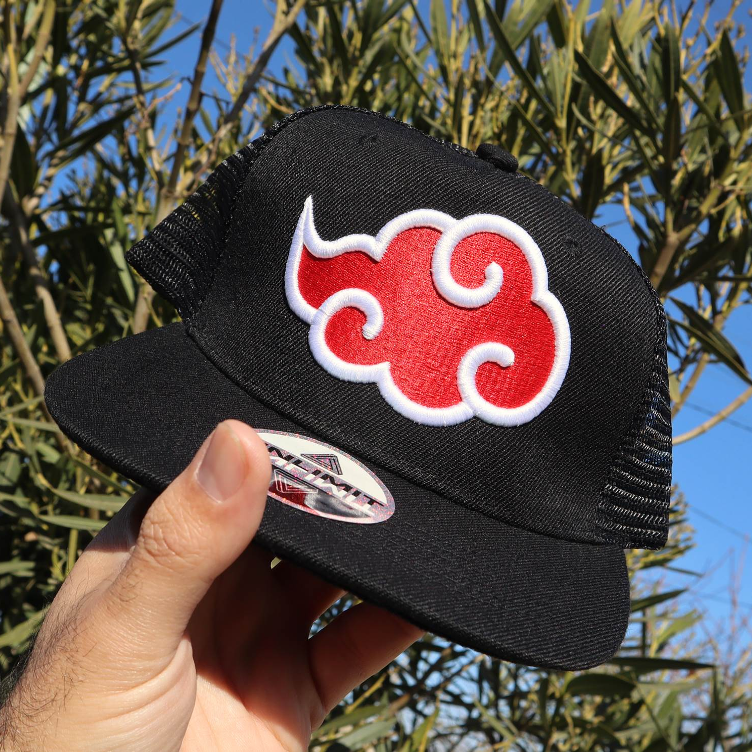 Gorro de Akatsuki. Bordado con Relieve. 7