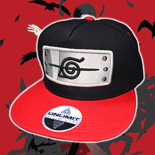 Konoha Renegado. Snapback bordado con relieve. Naruto.