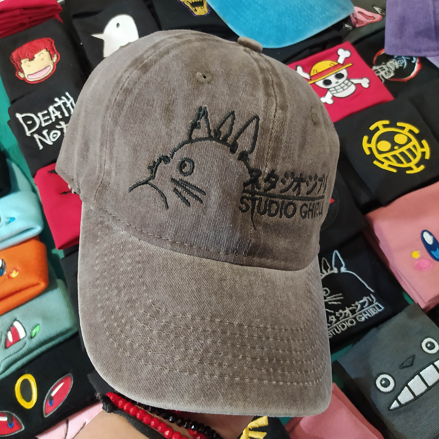 Studio Ghibli gorro deslavado  5