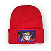 Sailor Mars. Beanie bordado con relieve. Sailor Moon.