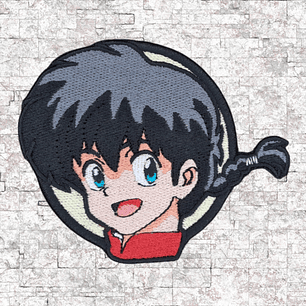 Ranma hombre. Parche bordado. Ranma 1/2.