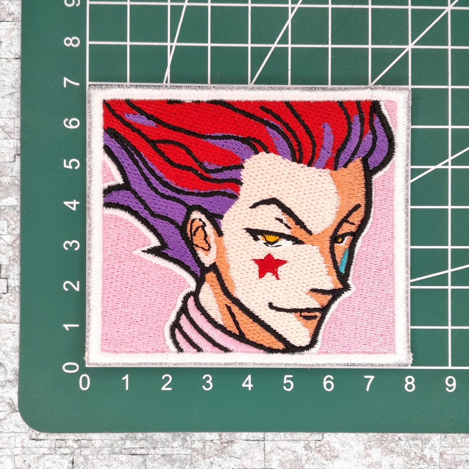 Hisoka NXG. Parche bordado. Hunter x Hunter. 2