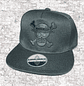 Mugiwara Full Black. Snapback bordado con relieve. One Piece. - Miniatura 1