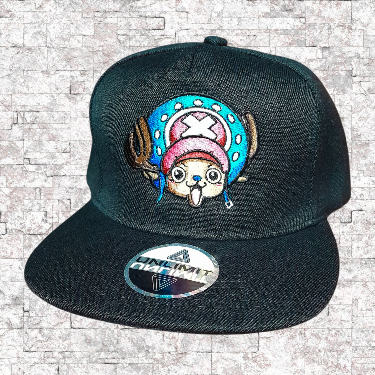 Chopper carita. Snapback bordado. One Piece. 3