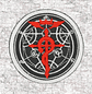 Círculo de transmutación. Parche bordado. Fullmetal Alchemist. - Miniatura 1
