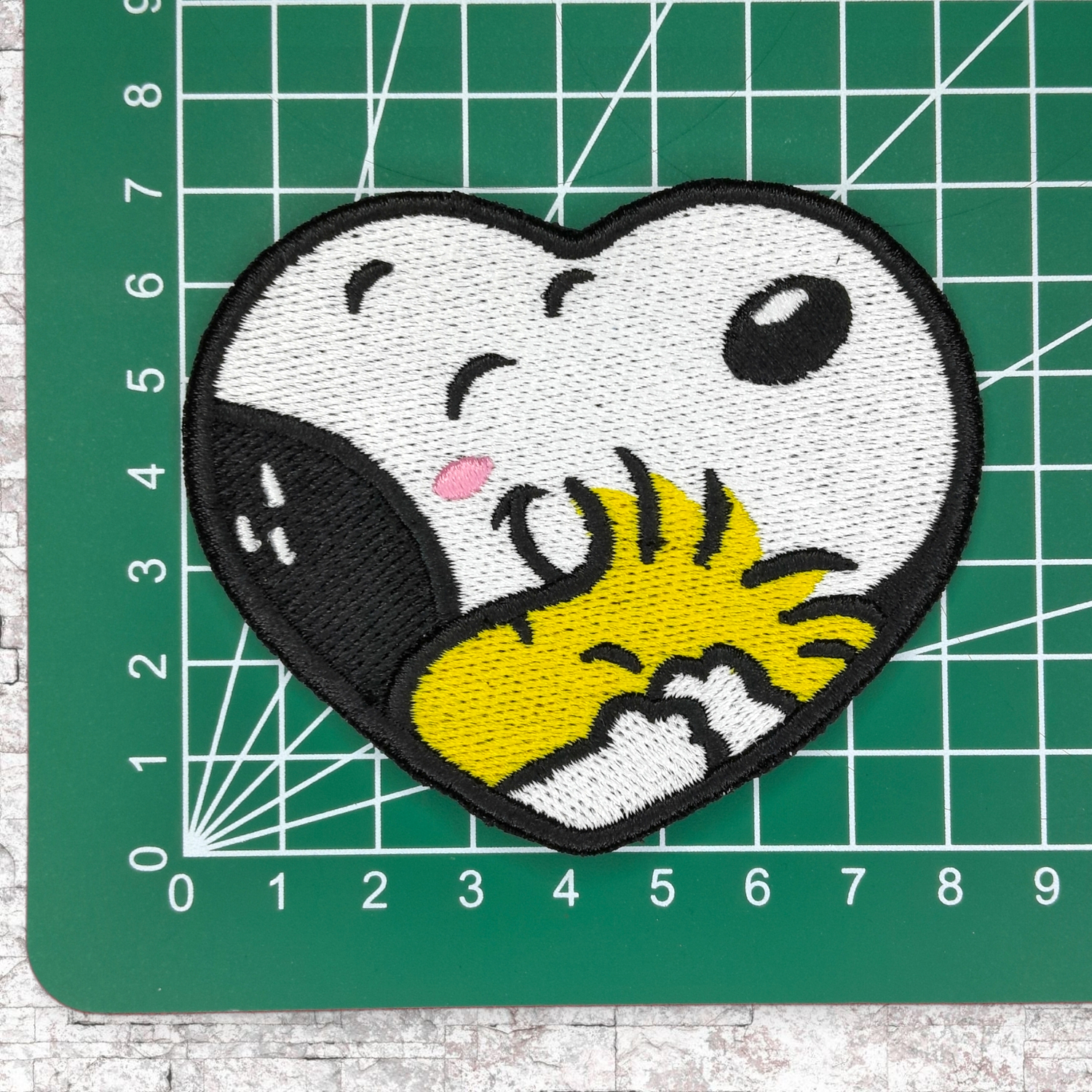 Snoopy & Woodstock. Parche bordado. Snoopy. 2