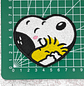 Snoopy & Woodstock. Parche bordado. Snoopy. - Miniatura 2