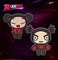 Pucca y Garu. Parches bordados. - Miniatura 1