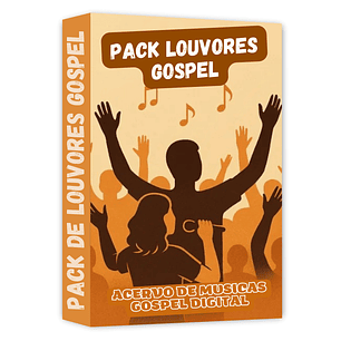 Pack Com Mais De 1500 Músicas Gospel - Louvores e Vinhetas