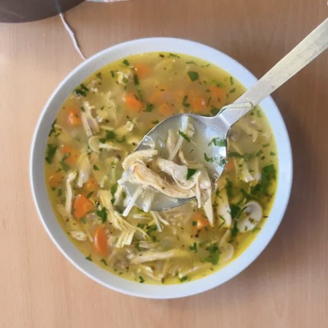 Caldo Concentrado Verdura y Ave  1