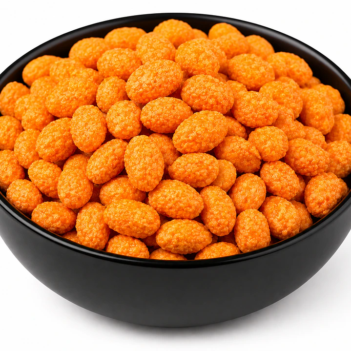 Maní Confitado Naranja 1