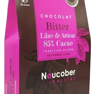 Cobertura de chocolate sin azúcar 85% cacao