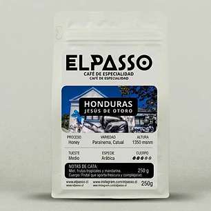Café de Especialidad ElPasso -Honduras Jesús de Otoro 
