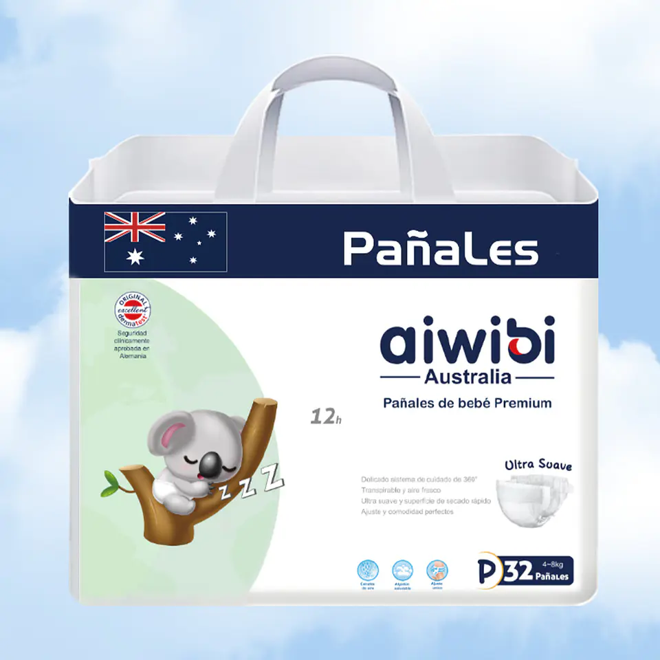 Talla P 32 pañales  1