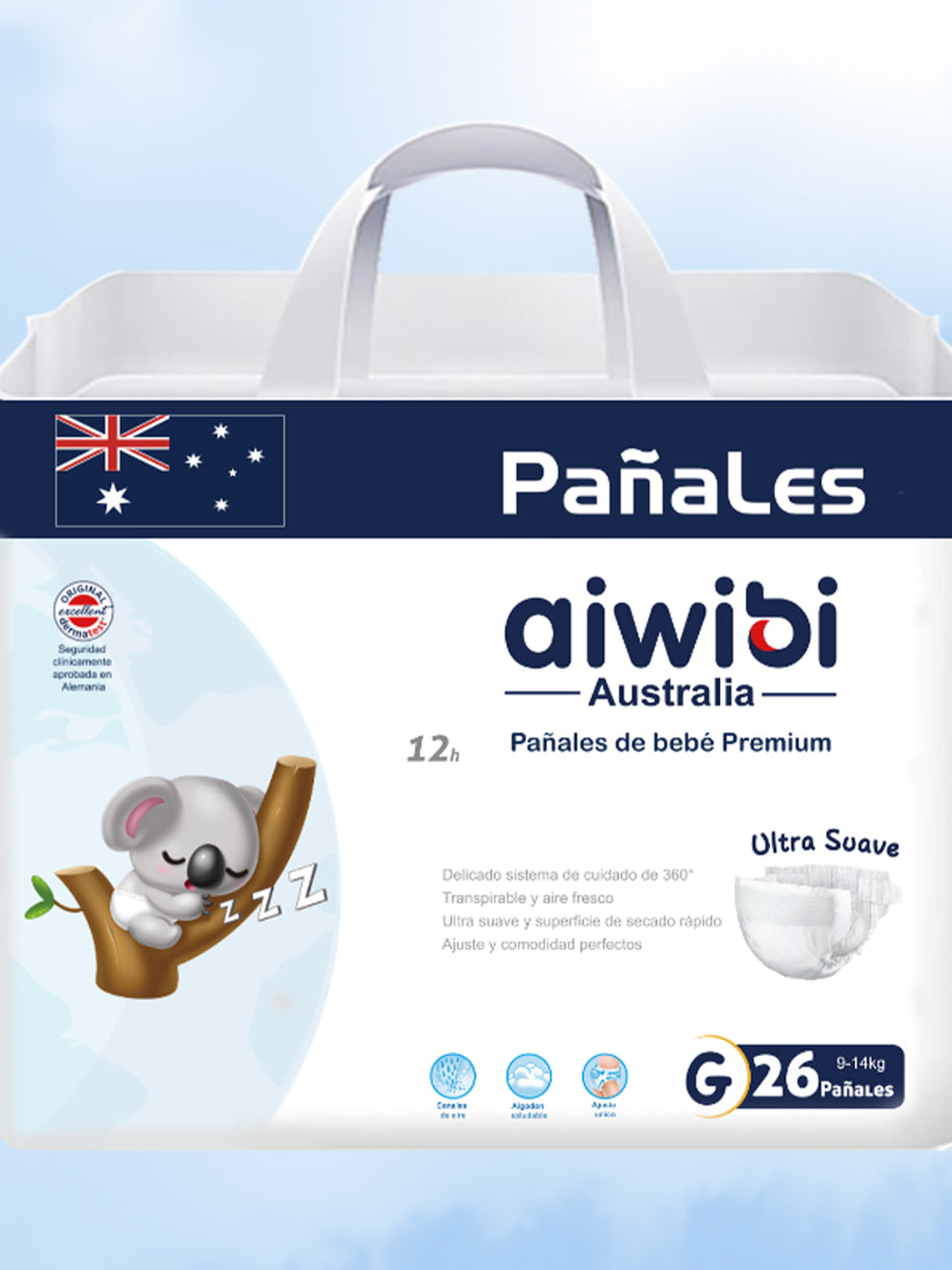 Talla G 26 pañales  1