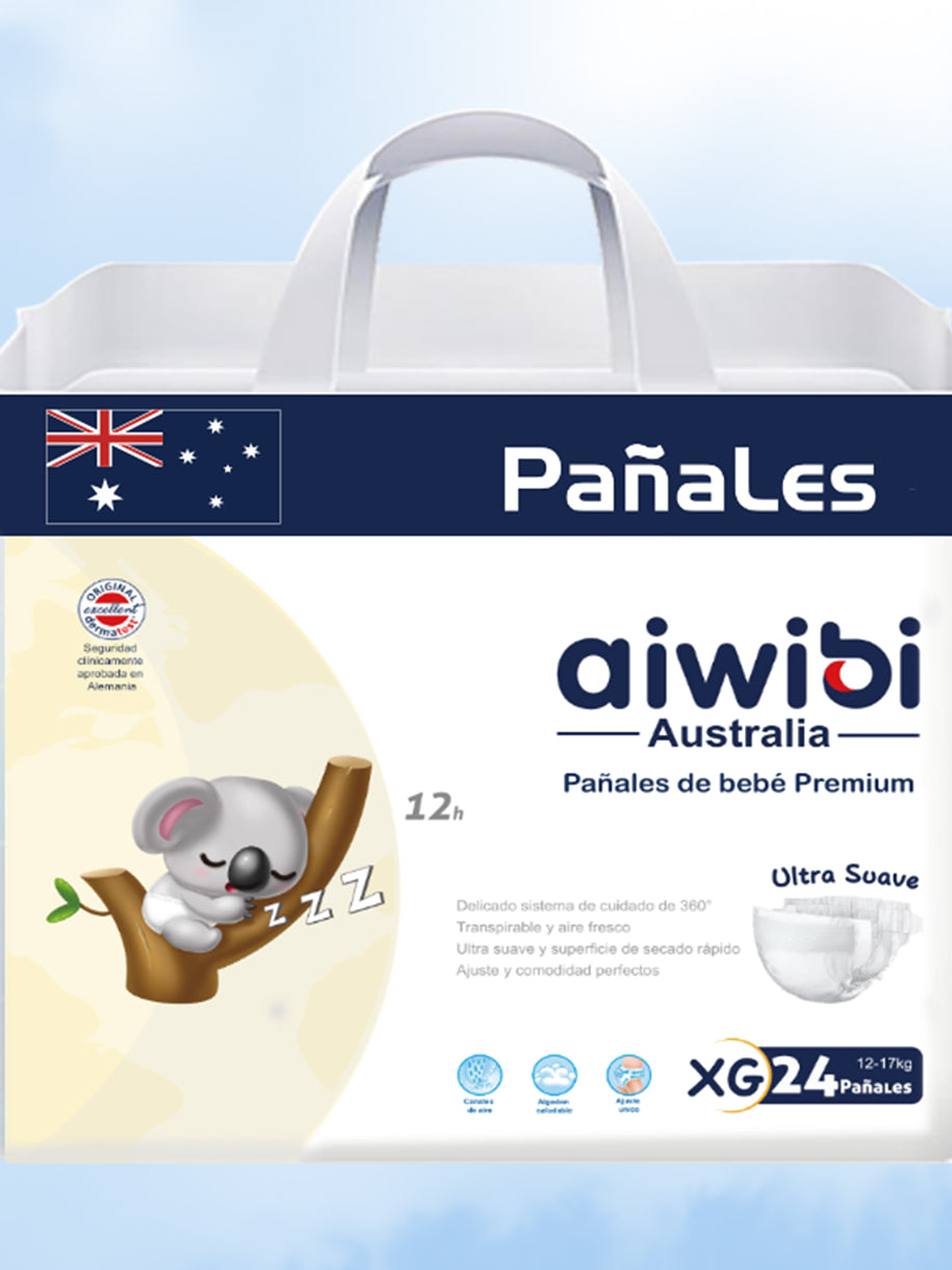 Talla XG 24 pañales  1