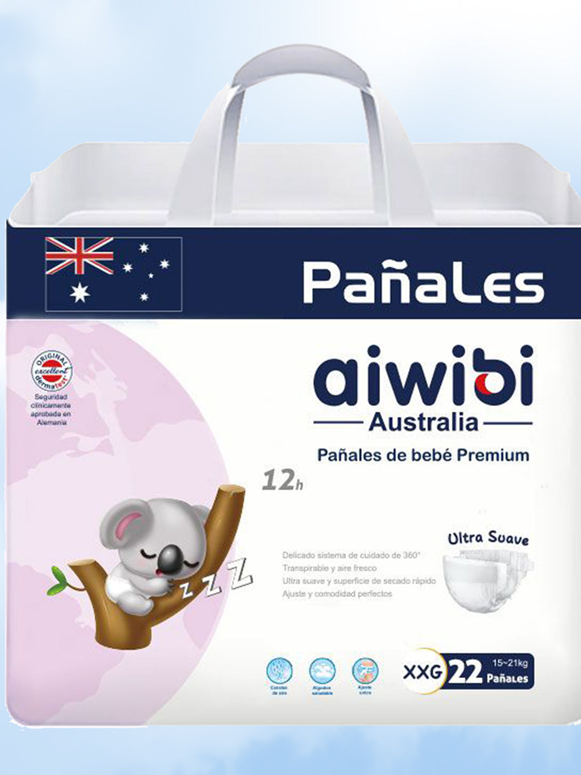 Talla XXG 22 pañales  1