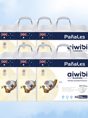 Talla XG 144 pañales (6 Unidades) 