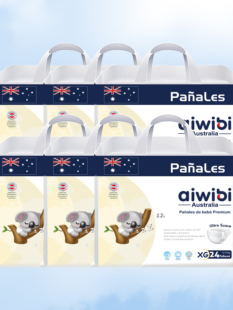 Talla XG 144 pañales (6 Unidades)  1