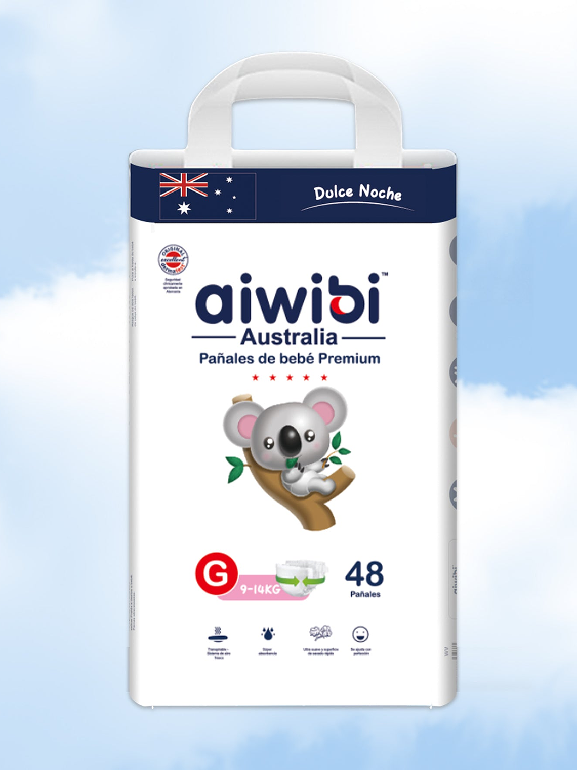 Talla G 48 pañales  1