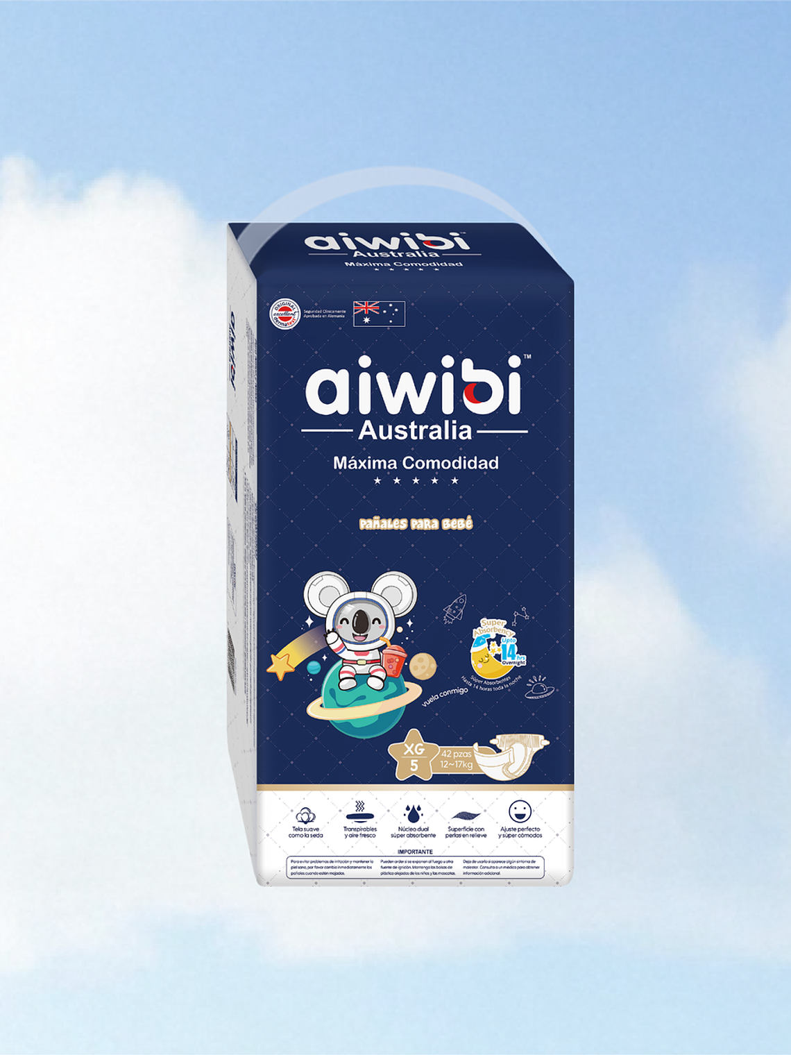 Talla XG 42 pañales  1