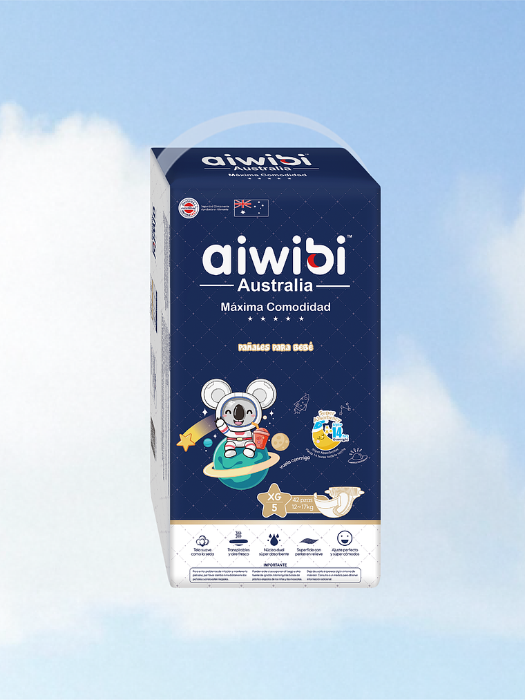 Talla XG 42 pañales  1