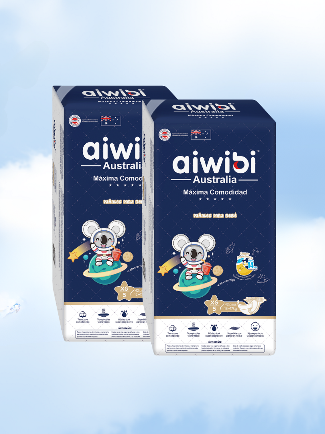 Talla XG 84 pañales  1