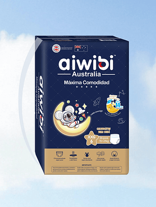 Talla XXG 36 Calzón pañales 