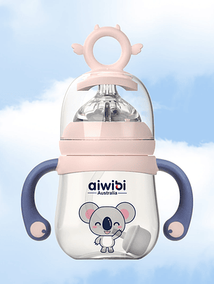 Mamadera 180mL Anticólicos Rosa