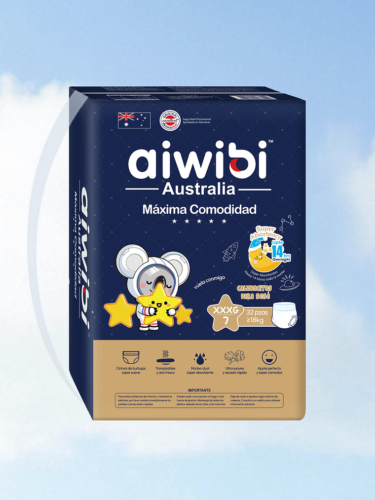 Talla XXXG 34 pañales Calzón  1