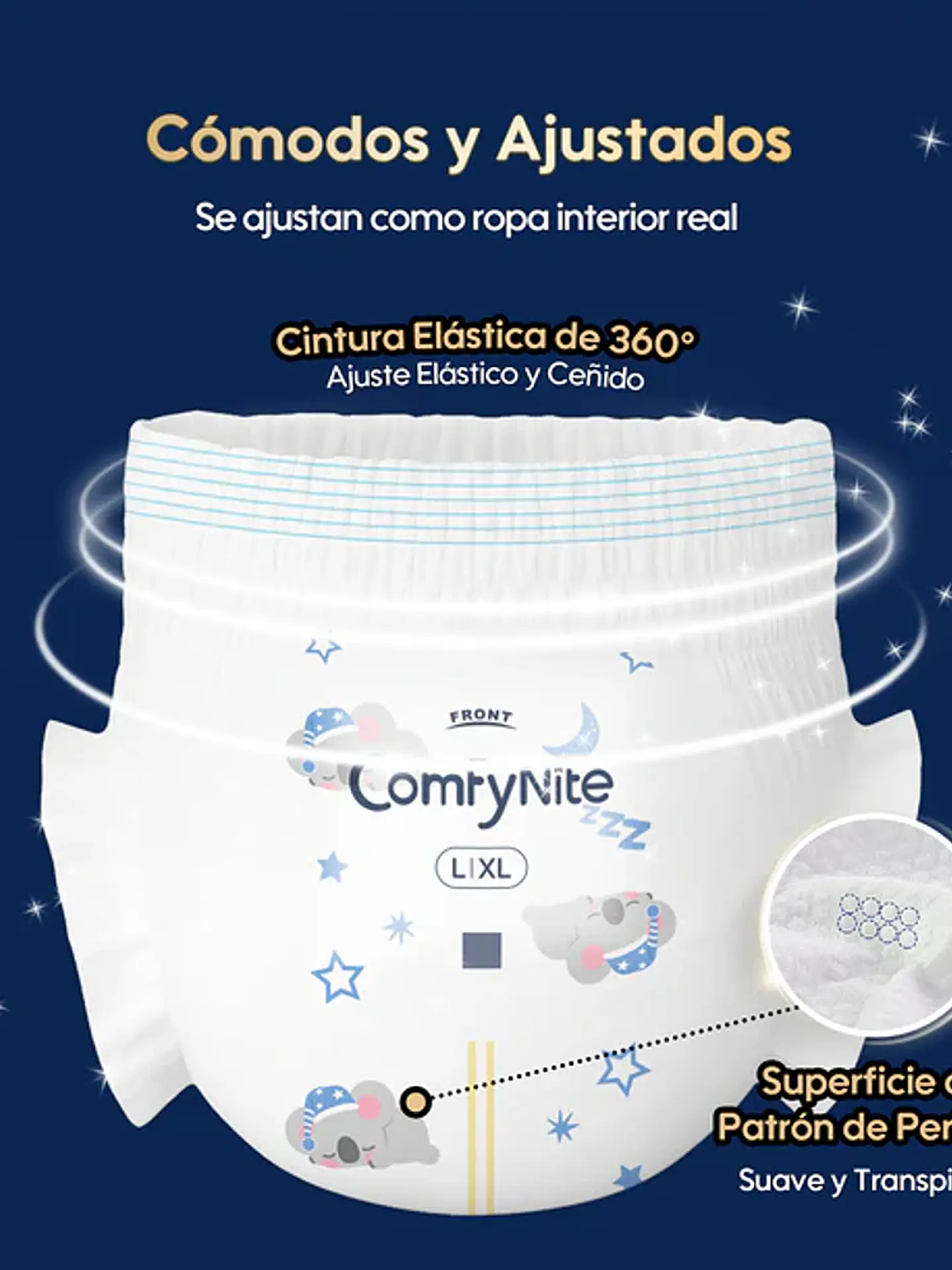 Pañal Adulto L-XL 2 paquetes  2