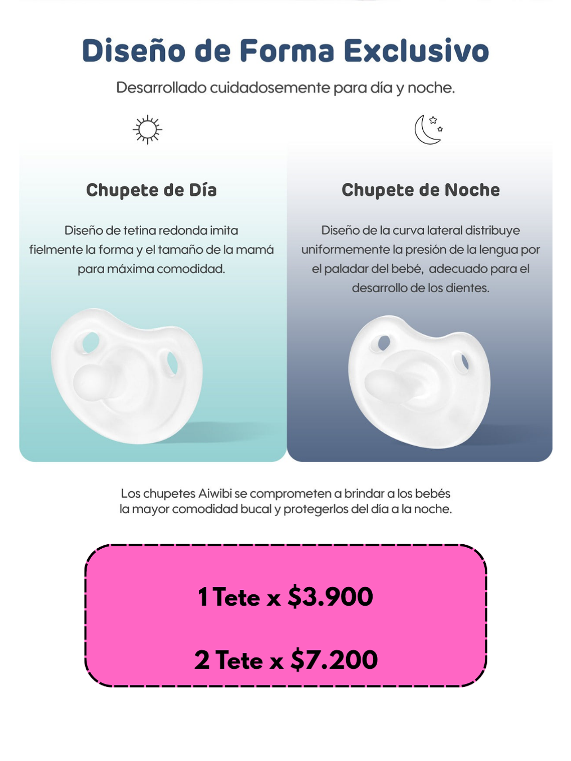 Pack Tete día + Tete Noche  1