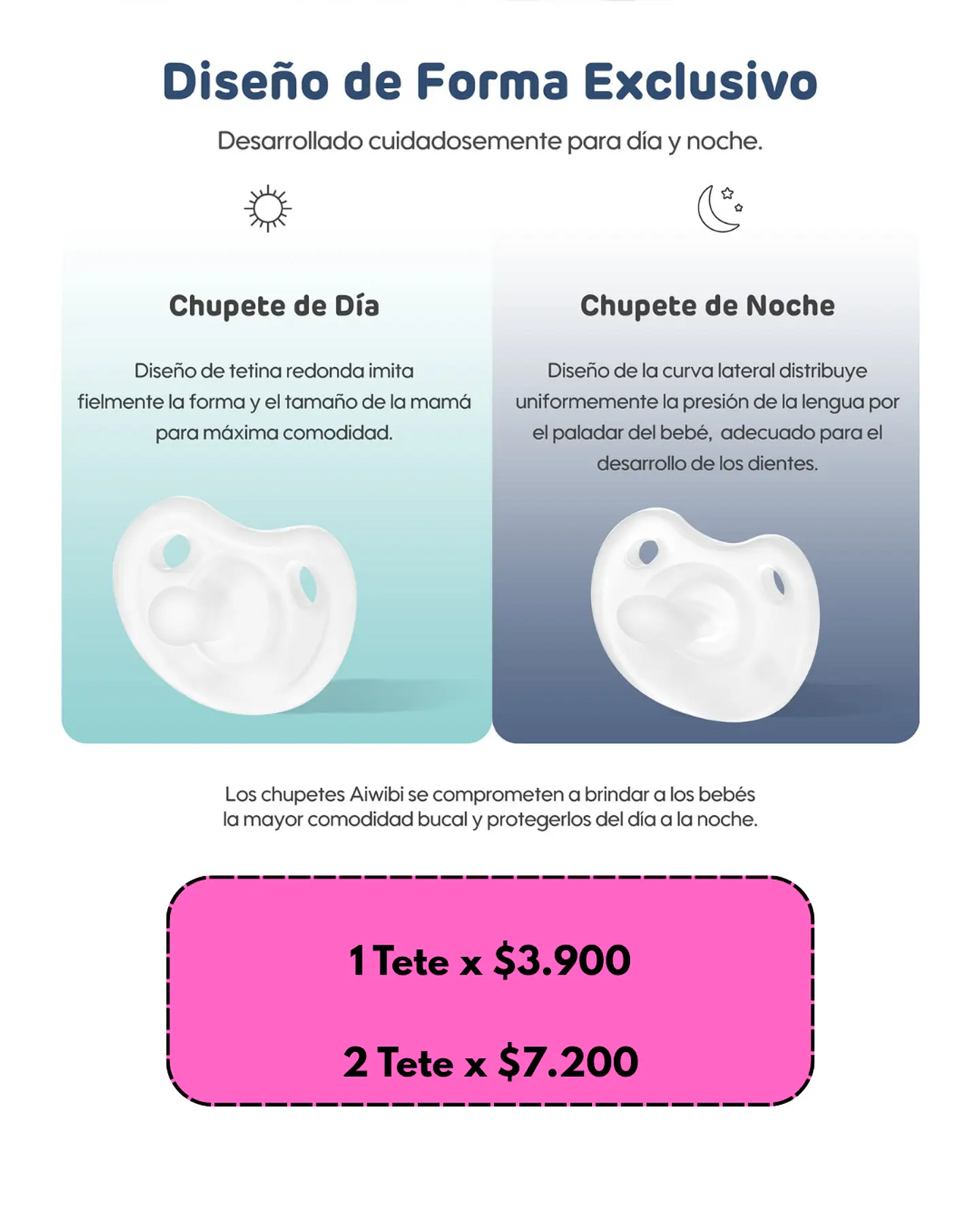 Pack Tete día + Tete Noche  1