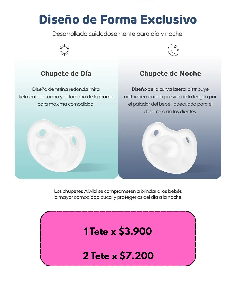 Pack Tete día + Tete Noche  1
