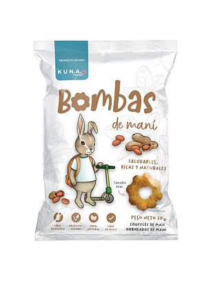 Bombitas Maní 20gr 