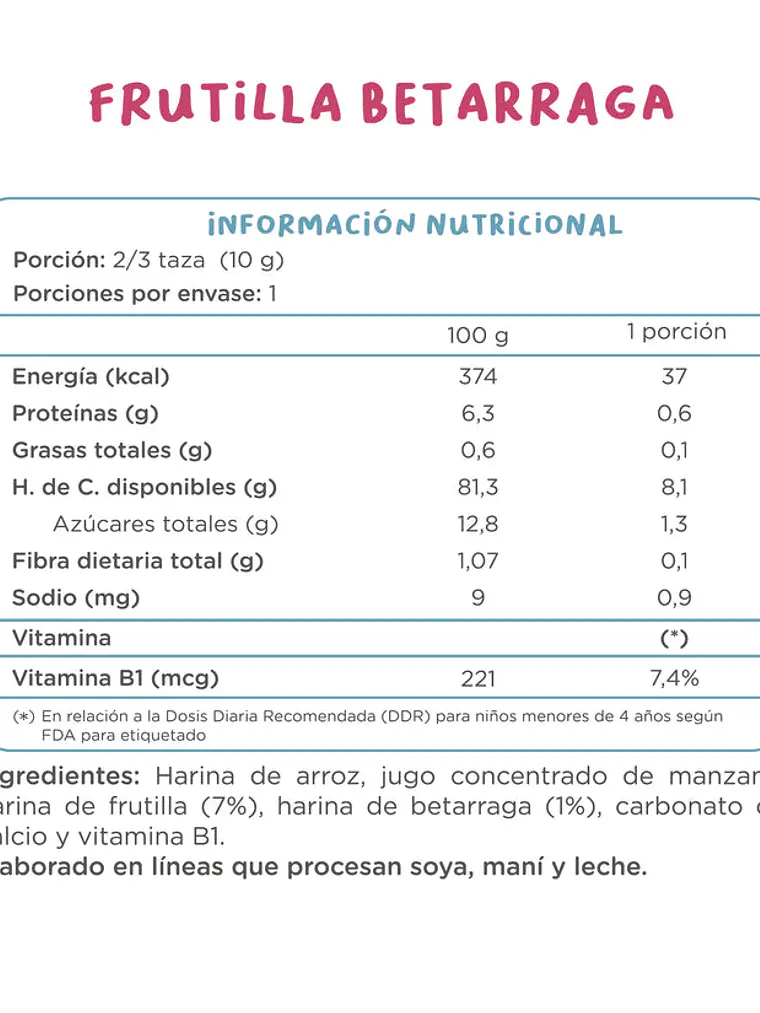 Puff Frutilla Betarraga 20gr 3