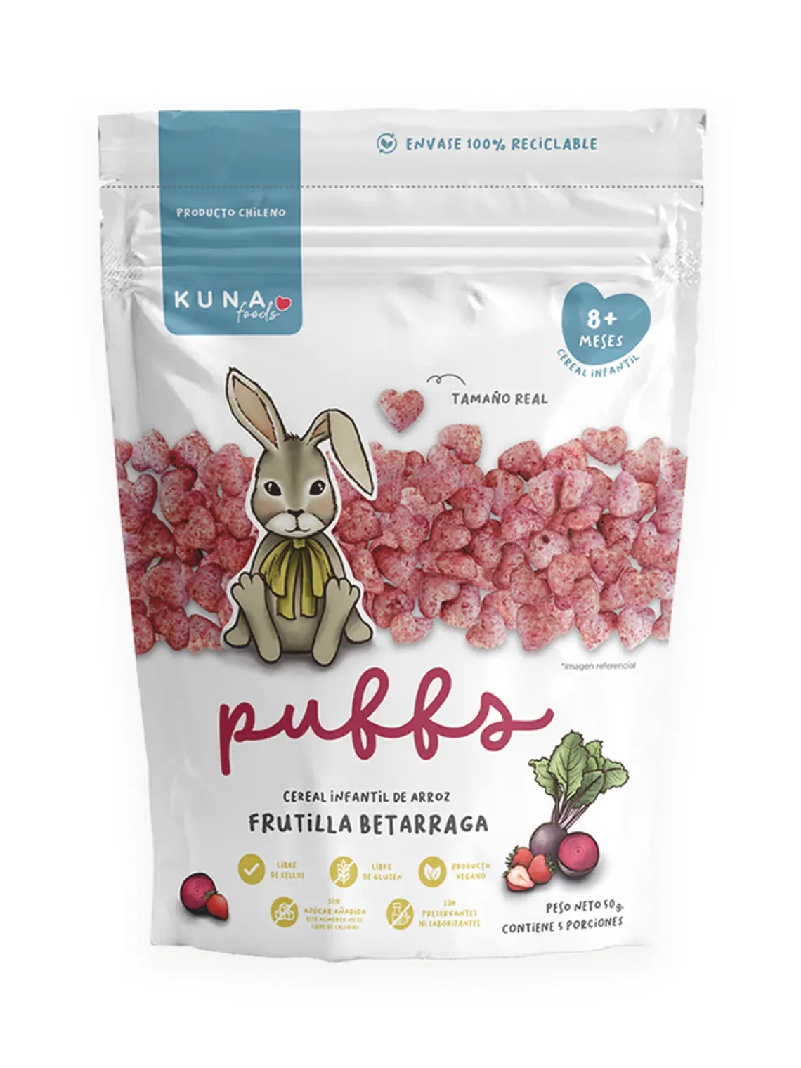 Puff Frutilla Betarraga 50gr 1