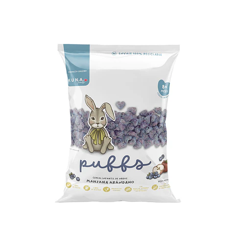 Puff Manzana Arándano 50gr